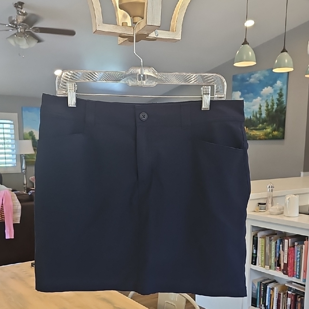 Women's Eddie Bauer Navy Skort 10